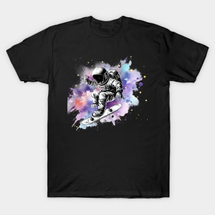 Skateboard Nebula T-Shirt